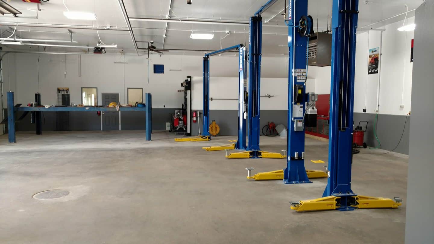 strobel automotive new shop inside